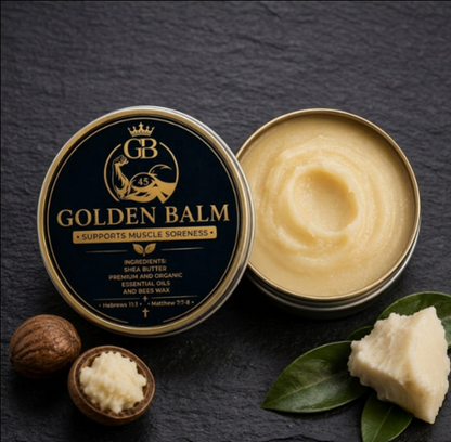 Golden Balm Muscle Rub for Recovery and Support